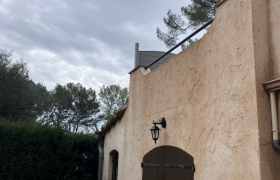 Nettoyage de façade par pulvérisatio la Turbie